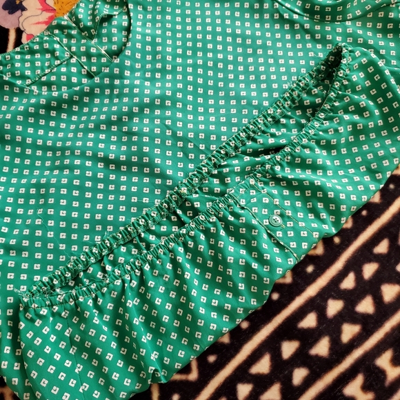 Vintage Hankerchief blouse Sm/M - Picture 11 of 16